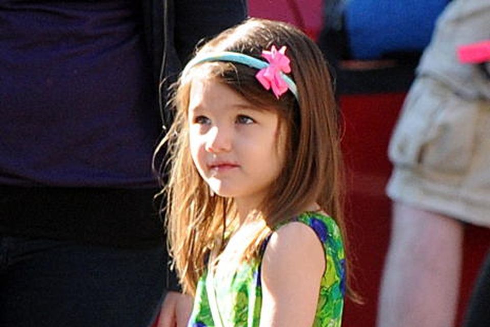 Suri Cruise, dóttir Toms og Katie Holmes.