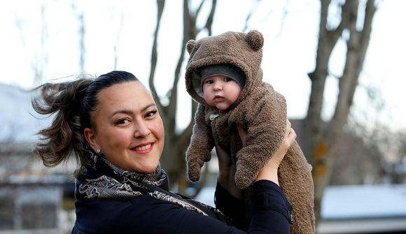 Eignaðist son eftir margra ára baráttu