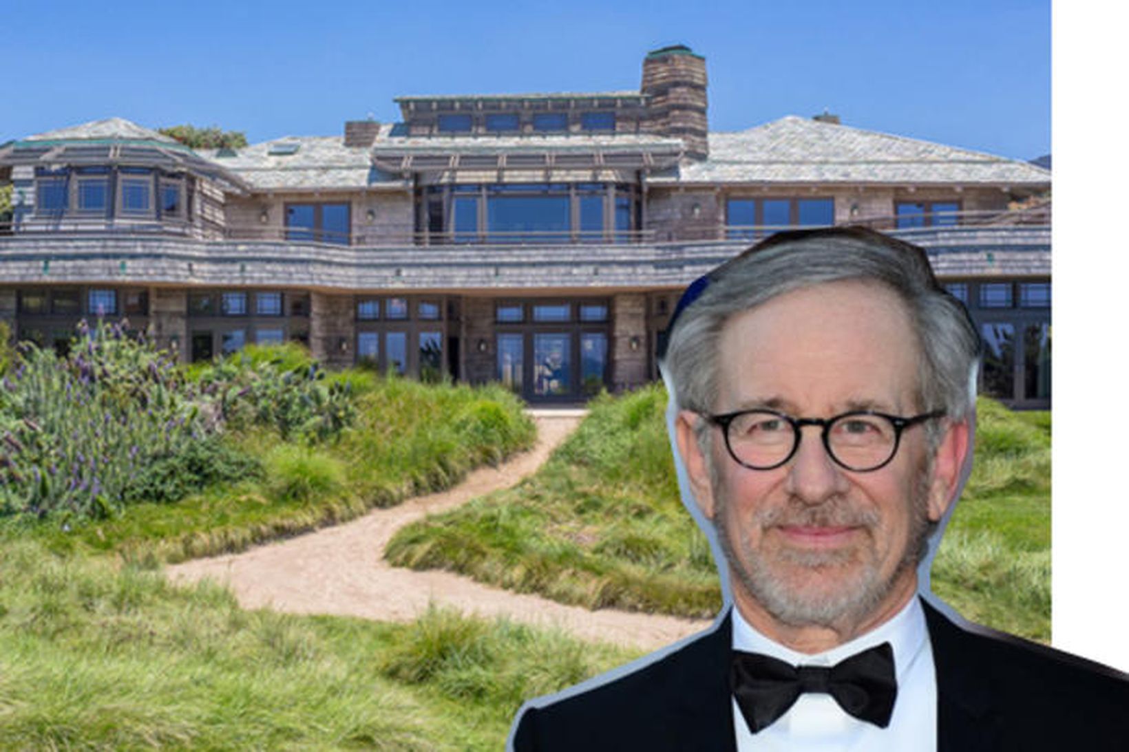 Steven Spielberg fékk tæpa 3,4 milljarða fyrir glæsilegt einbýlishús.