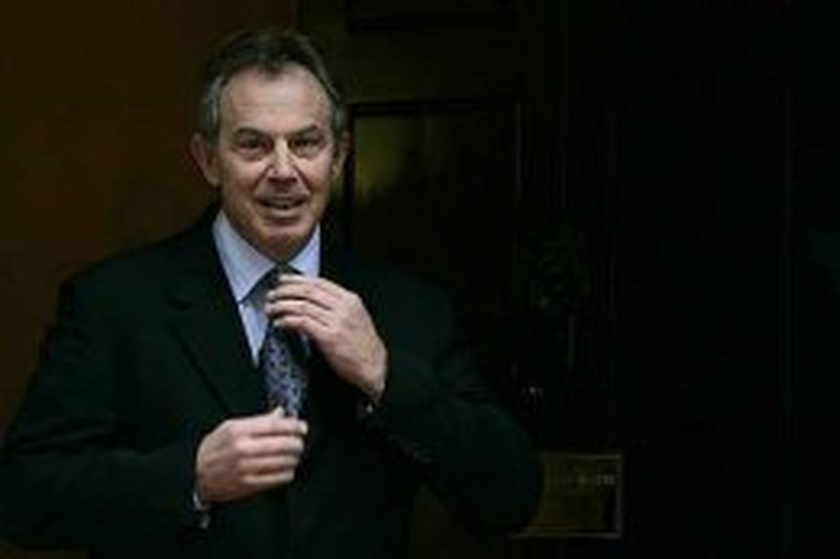 Tony Blair tók undir ásakanir í garð Írans um vopnasmygl.