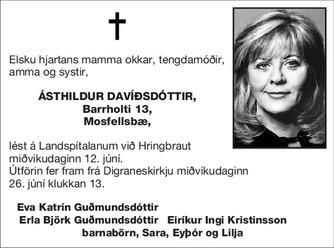 Ásthildur Davíðsdóttir,