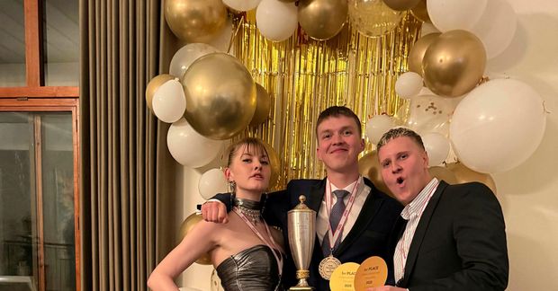 Silvia Louise Einarsdóttir frá Michelin-stjörnuveitingastaðnum Moss í Bláa Lóninu og Tristan Tómasson Manoury frá Matarkjallaranum, …