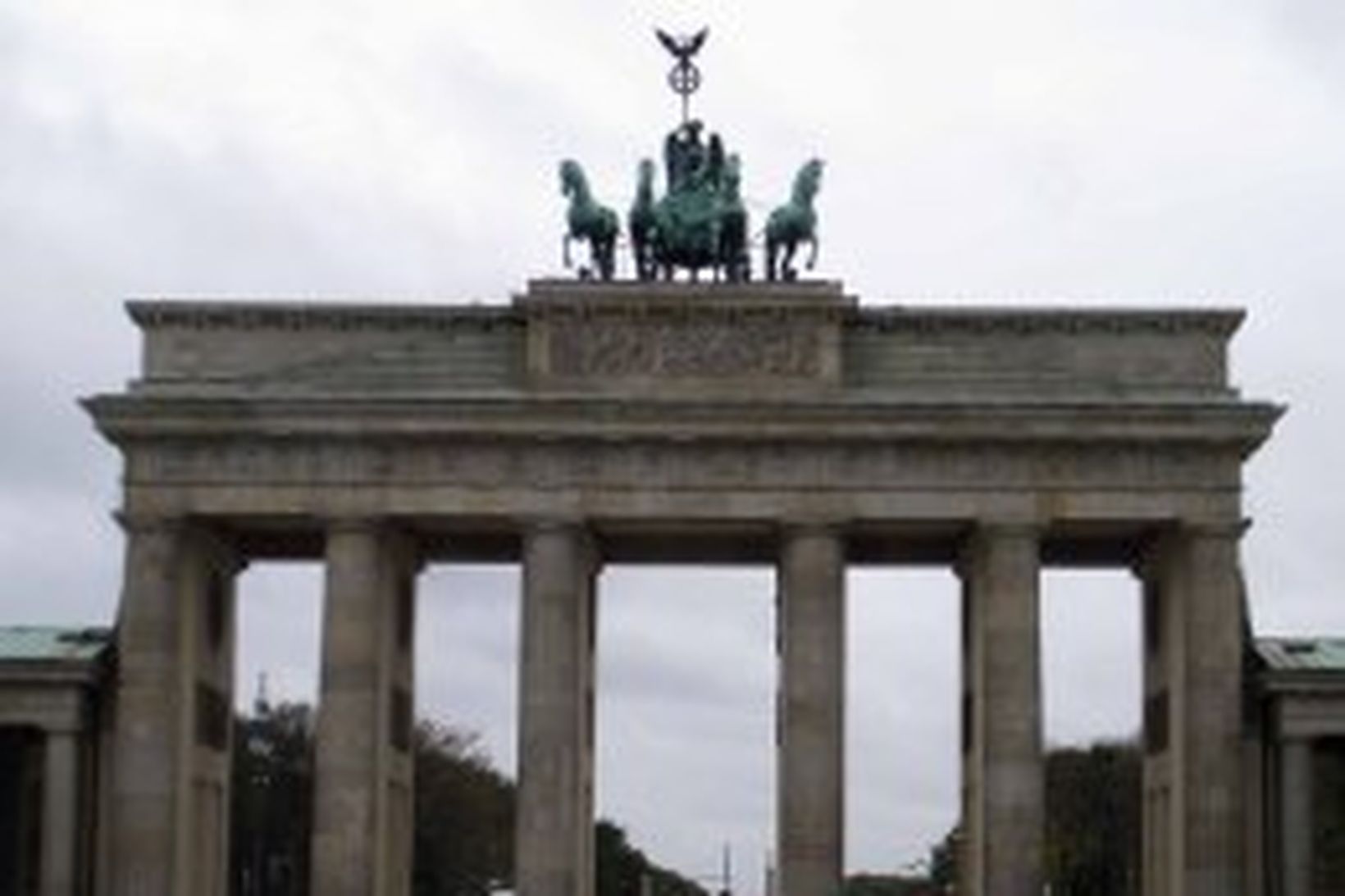 Brandenborgarhliðið í Berlín.