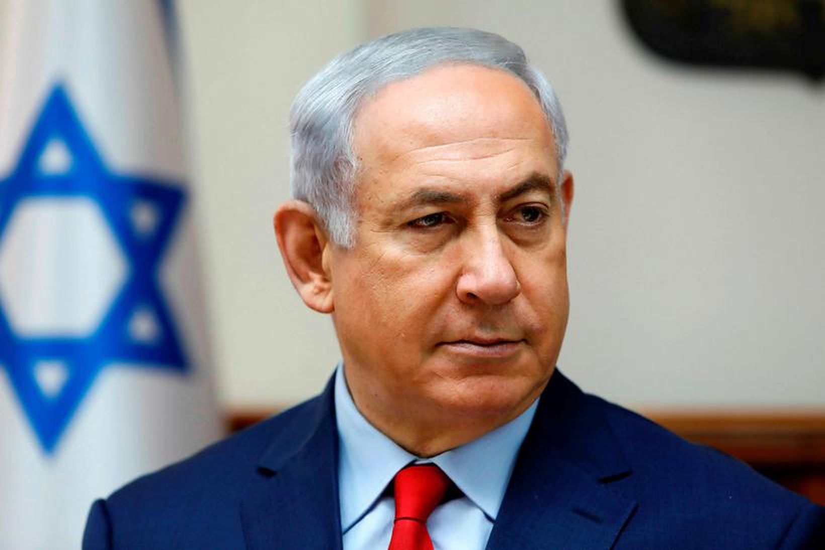 Benjamin Netanyahu er ekki hlýtt til Al Jazeera.