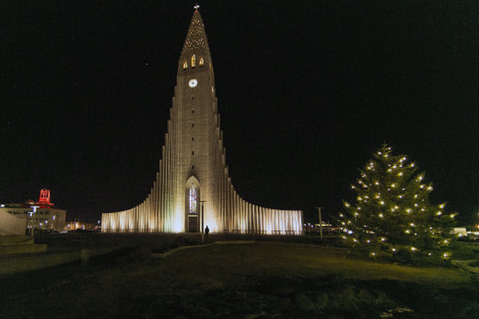 Frá Hallgrímskirkju.