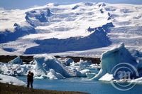 Rómantík við Breiðamerkurlón