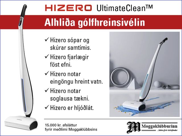 Hizero- Alver - alhliða gólfhreinsivélin