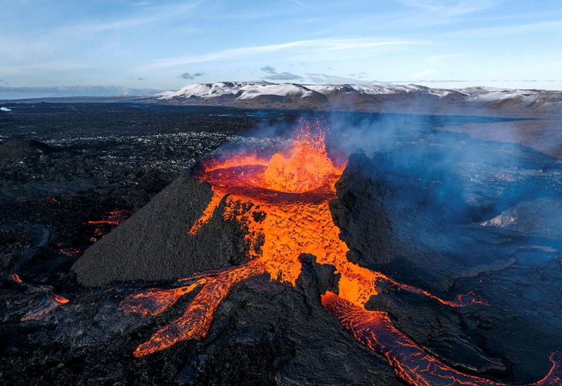 “If the power increases in the eruption, it can lead to the current eruption openings growing or lengthening up,&#8221; Þórðarson says.