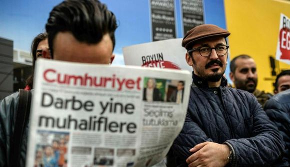 Forsvarsmenn Cumhuriyet hundeltir