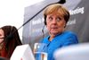 Merkel komin heim — fundar með Johnson