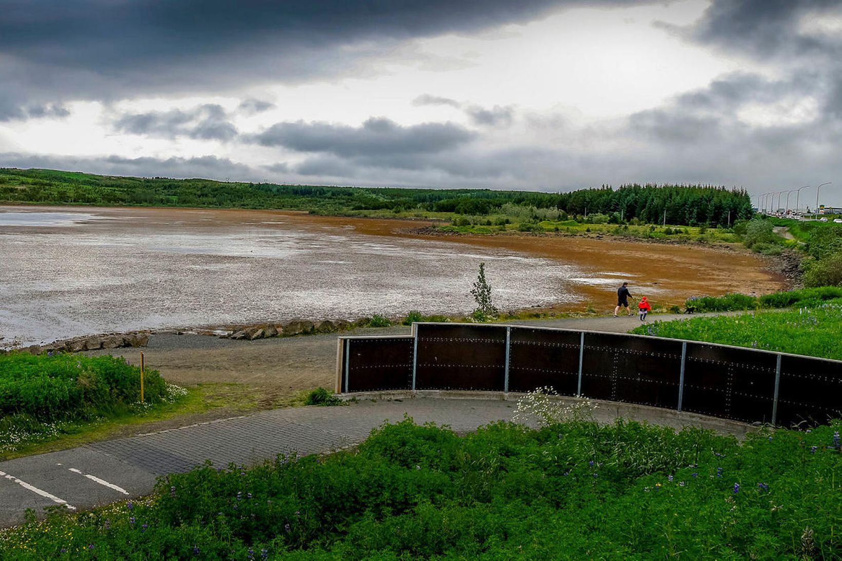 Rauðavatn að þorna upp.