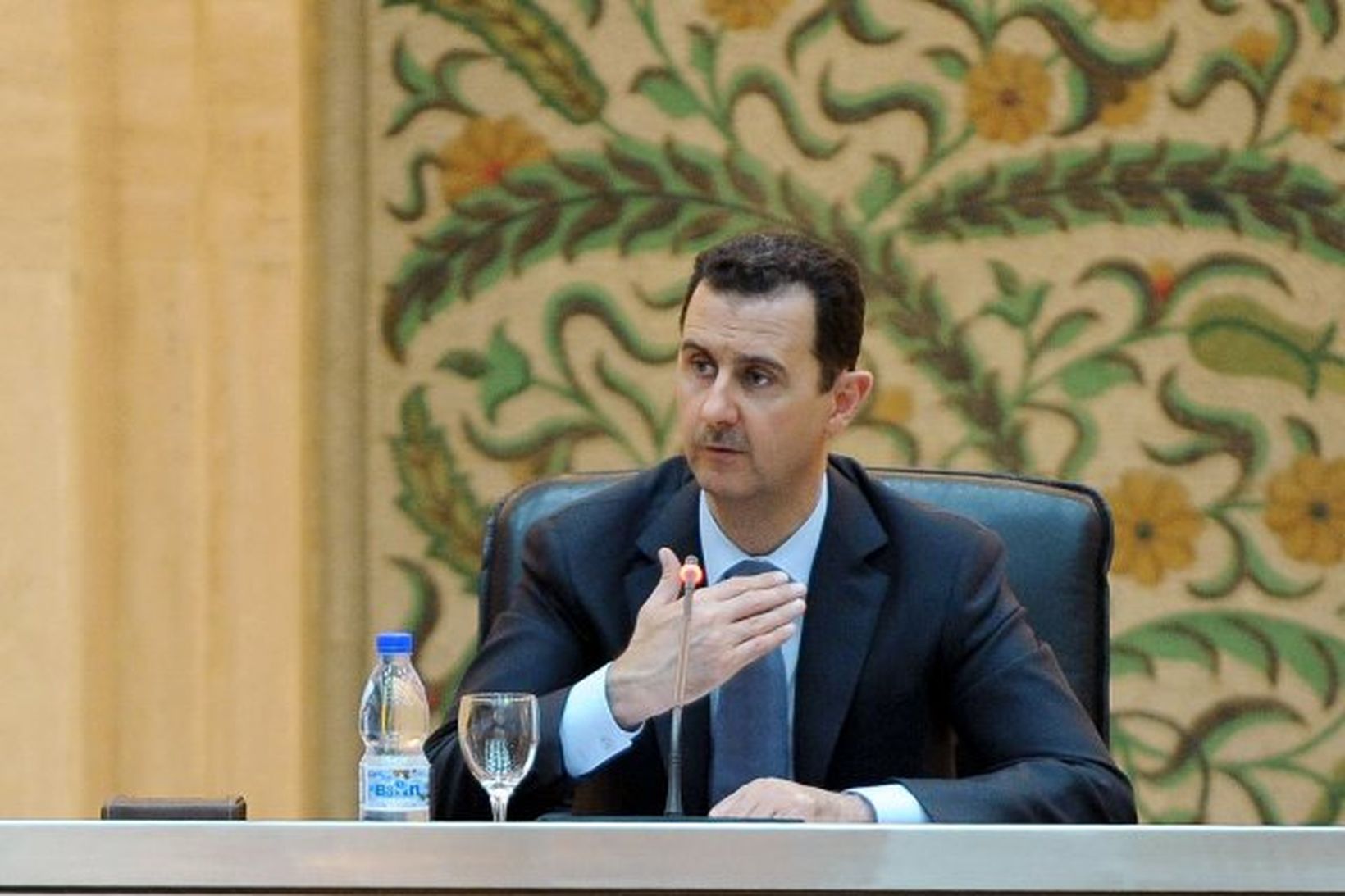 Bashar al-Assad forseti Sýrlands.