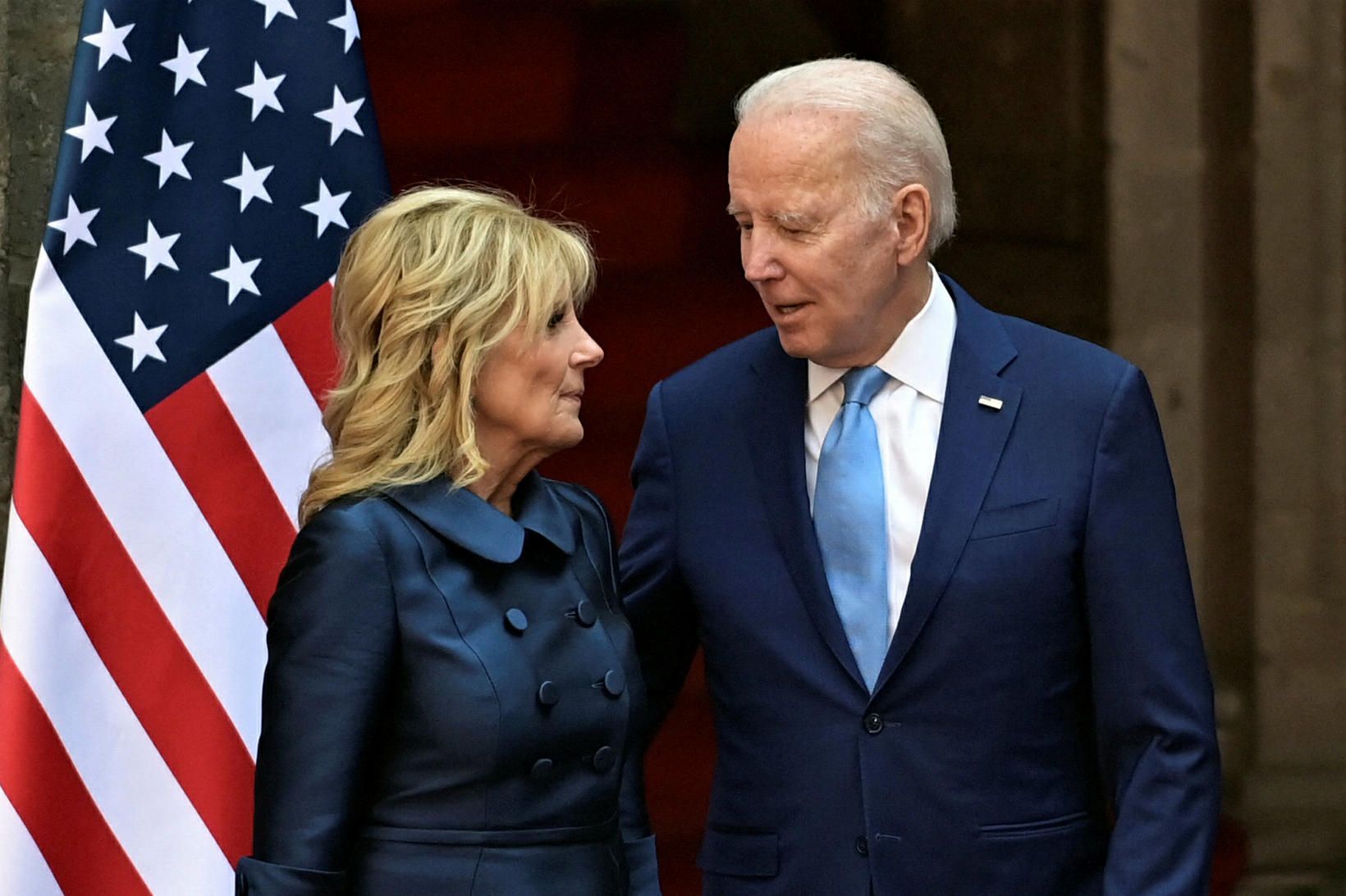 Jill og Joe Biden, foretahjón Bandaríkjanna.