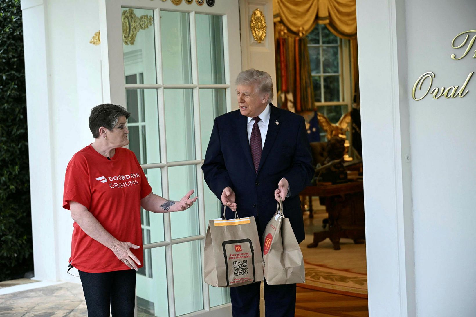 Pantaði McDonald's í Hvíta húsið