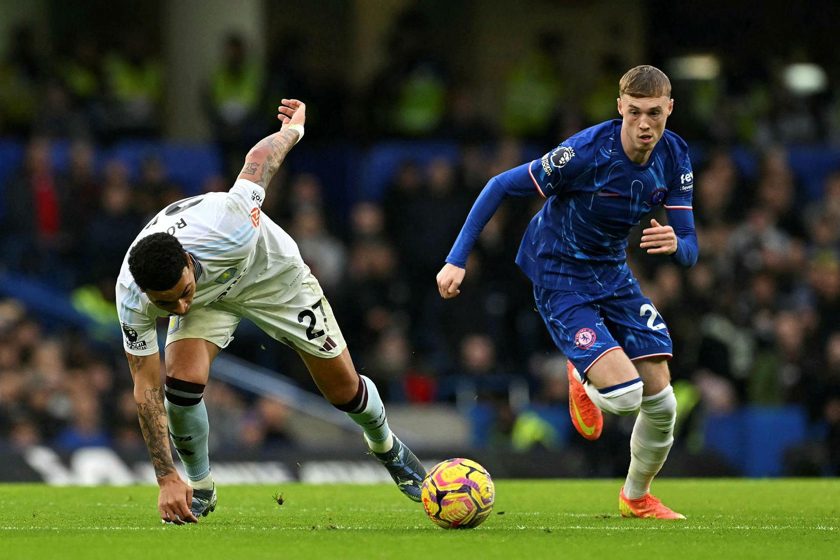 Cole Palmer hefur átt gott ár með Chelsea og enska …