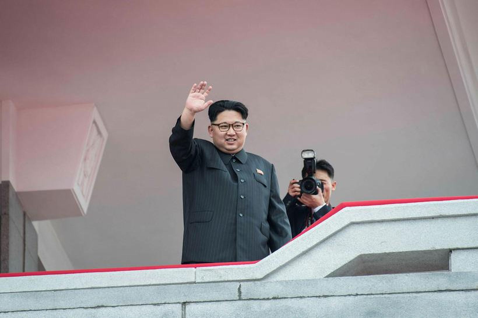 Kim Jong-un, leiðtogi Norður-Kóreu.