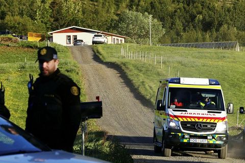 The victim was attacked at his home Æsustaðir in Mosfellsdalur, a few kilometres outside Reykjavik.