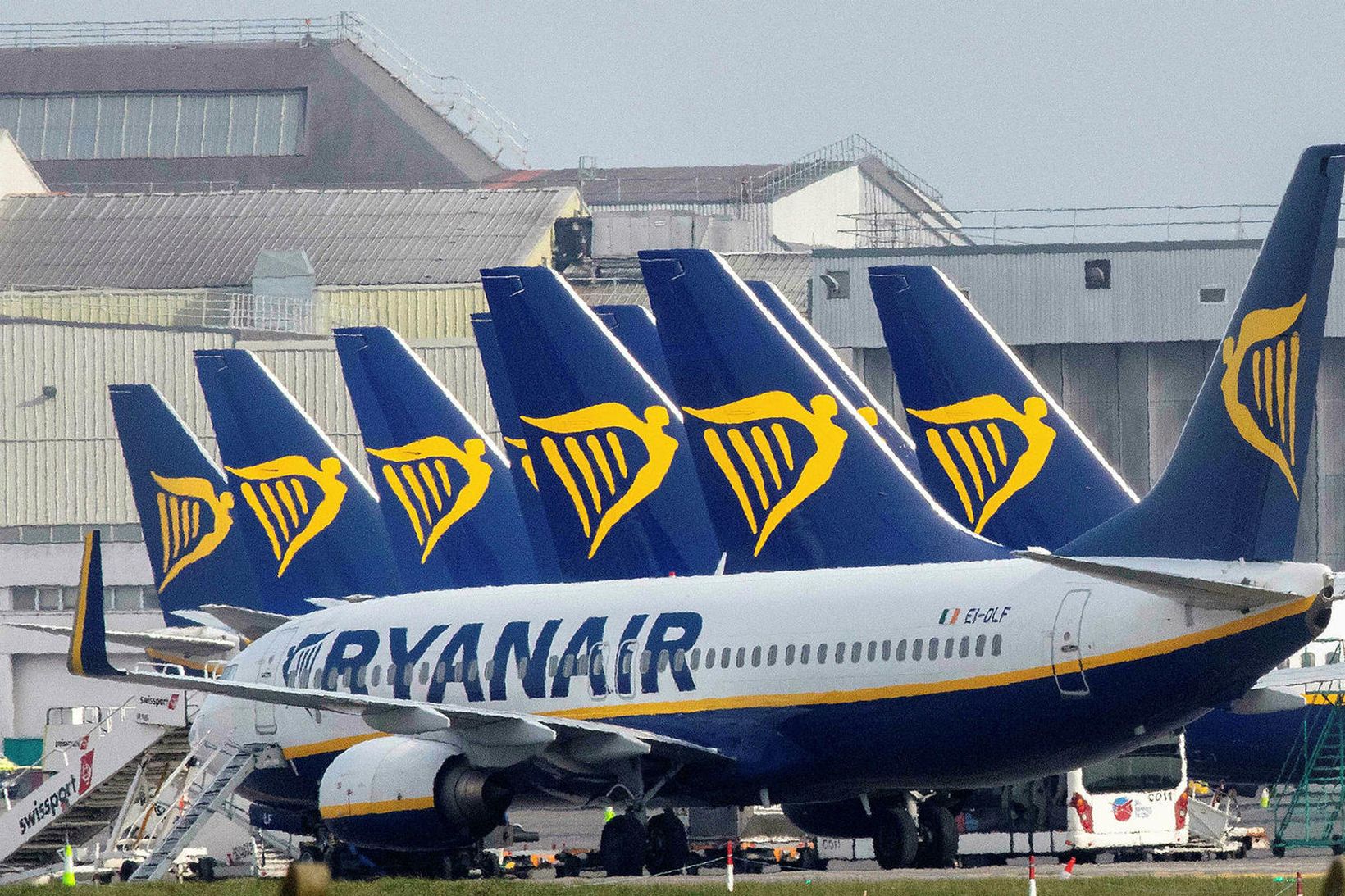 Flugvélar Ryanair.