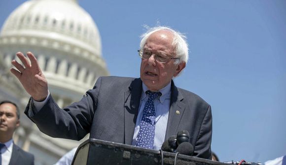 Sanders fékk hjartaáfall en er tilbúinn í slaginn