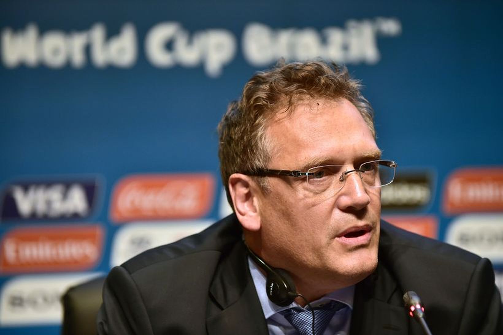 Jerome Valcke, framkvæmdastjóri Alþjóða knattspyrnusambandsins, FIFA,