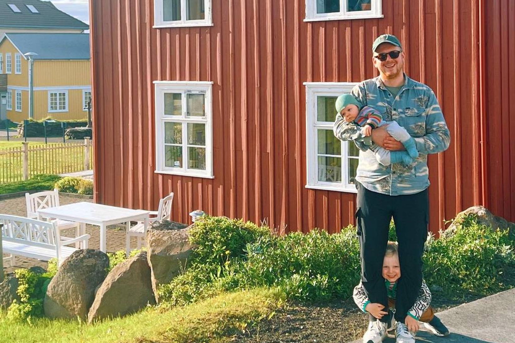 Stykkishólmur er góður staður fyrir fjölskyldur að mati Arnórs.