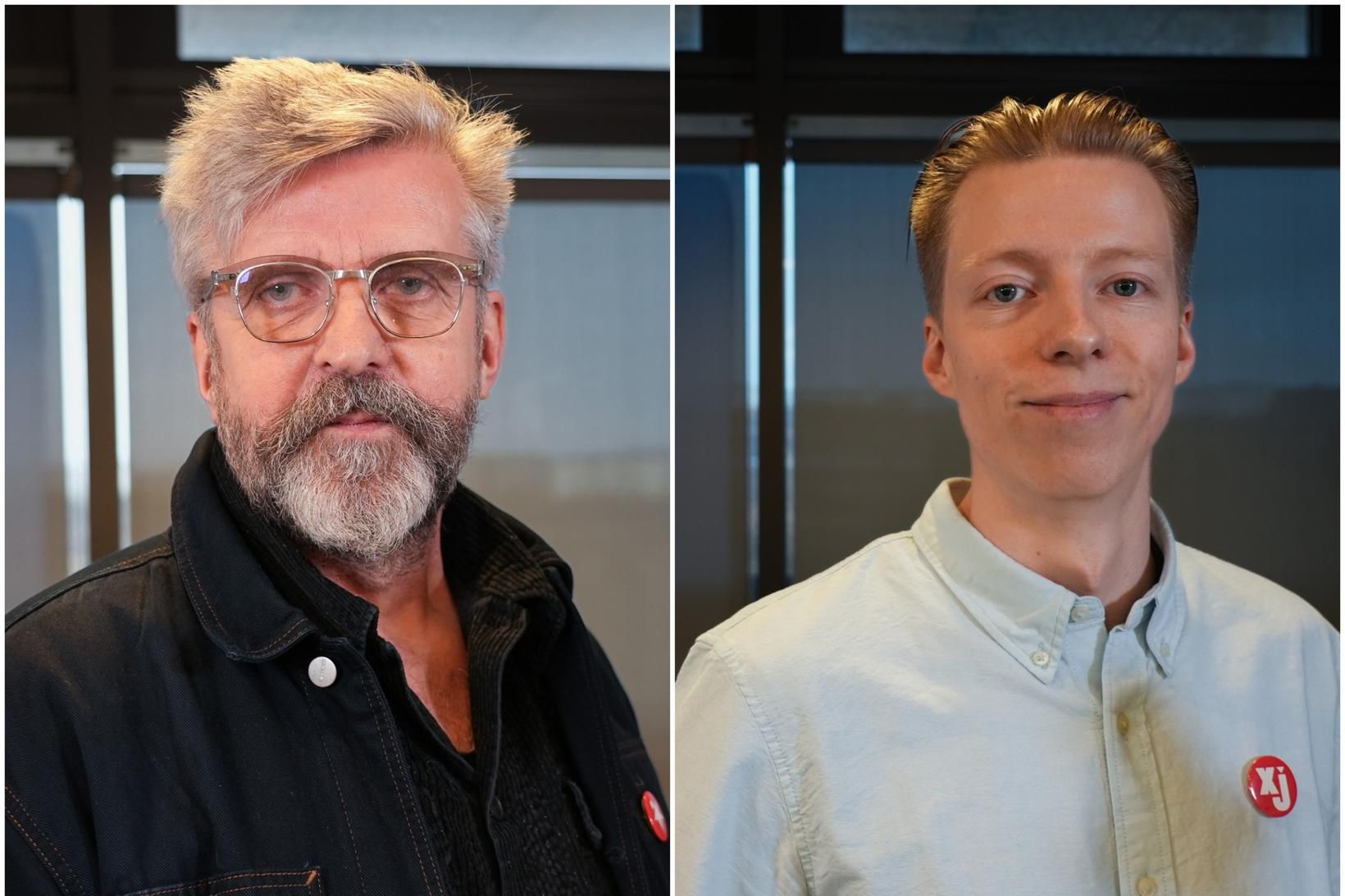Andað hefur köldu á milli Gunnars Smára og Karls Héðins …