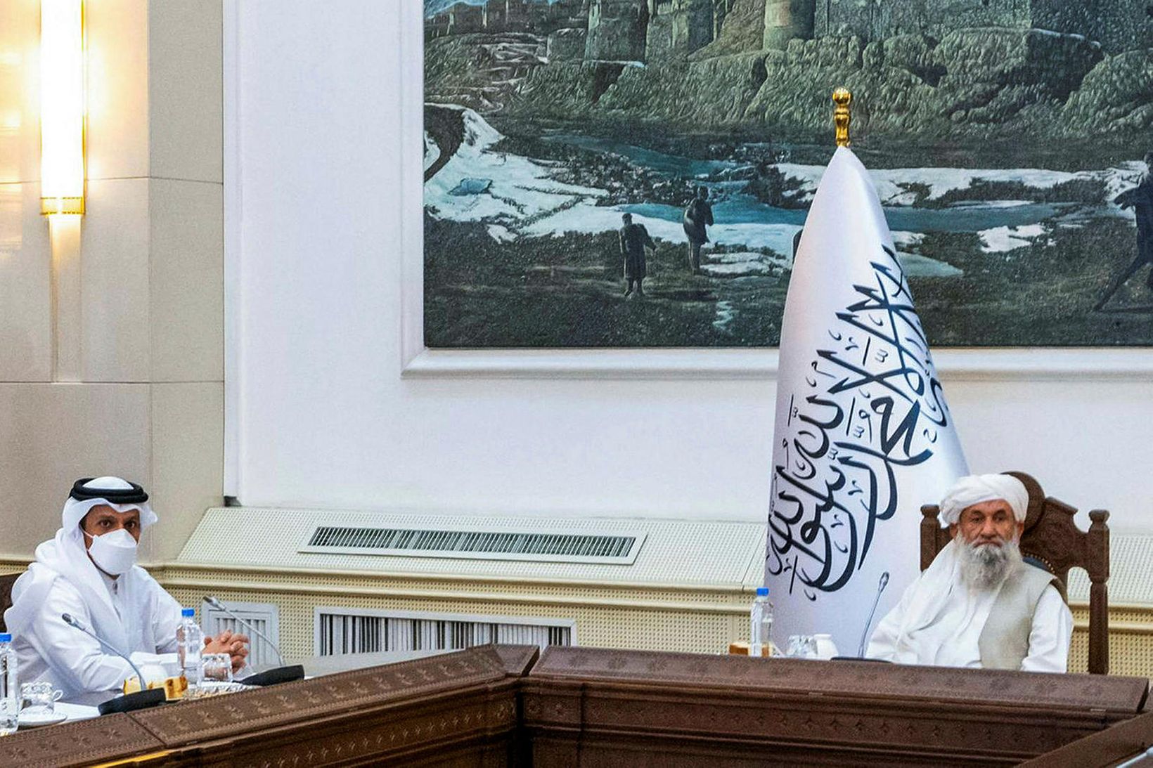 Sheikh Mohammed bin Abdulrahman Al-Thani, utanríkisráðherra Katar.
