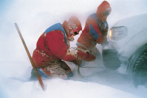 SAR teams at work this morning.
