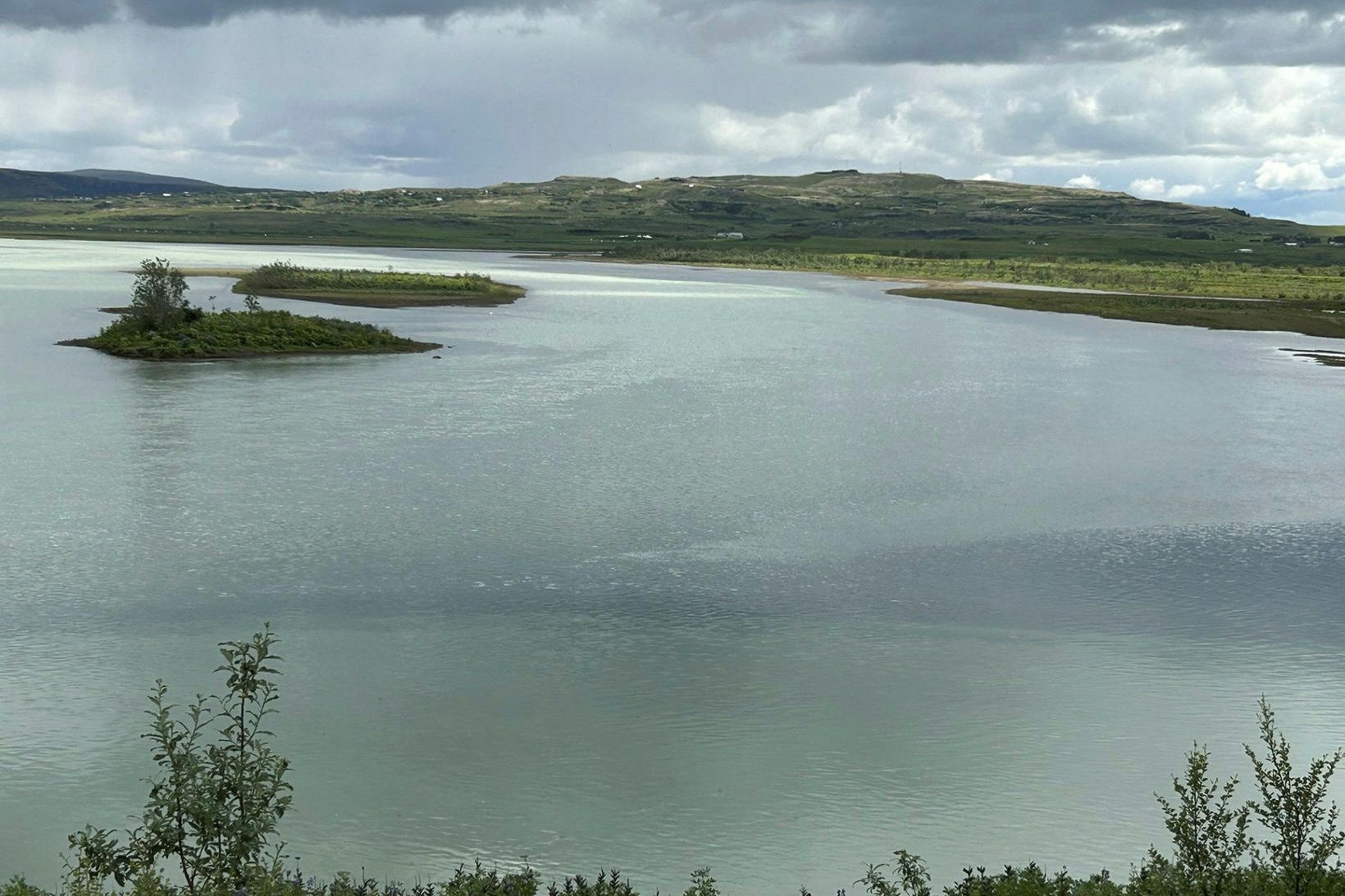 Hið umdeilda veiðisvæði við Iðu.