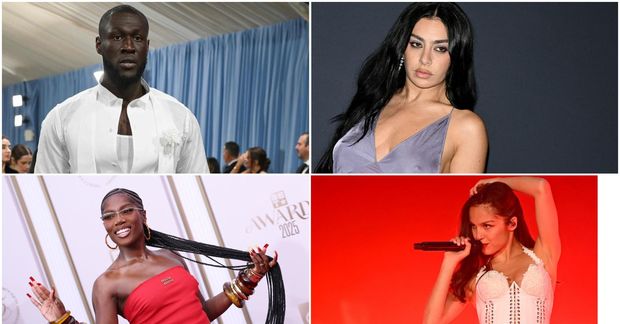 Stormzy, Charli XCX, Doechii og Olivia Rodrigo eru meðal þeirra stórstjarna sem stíga á svið …