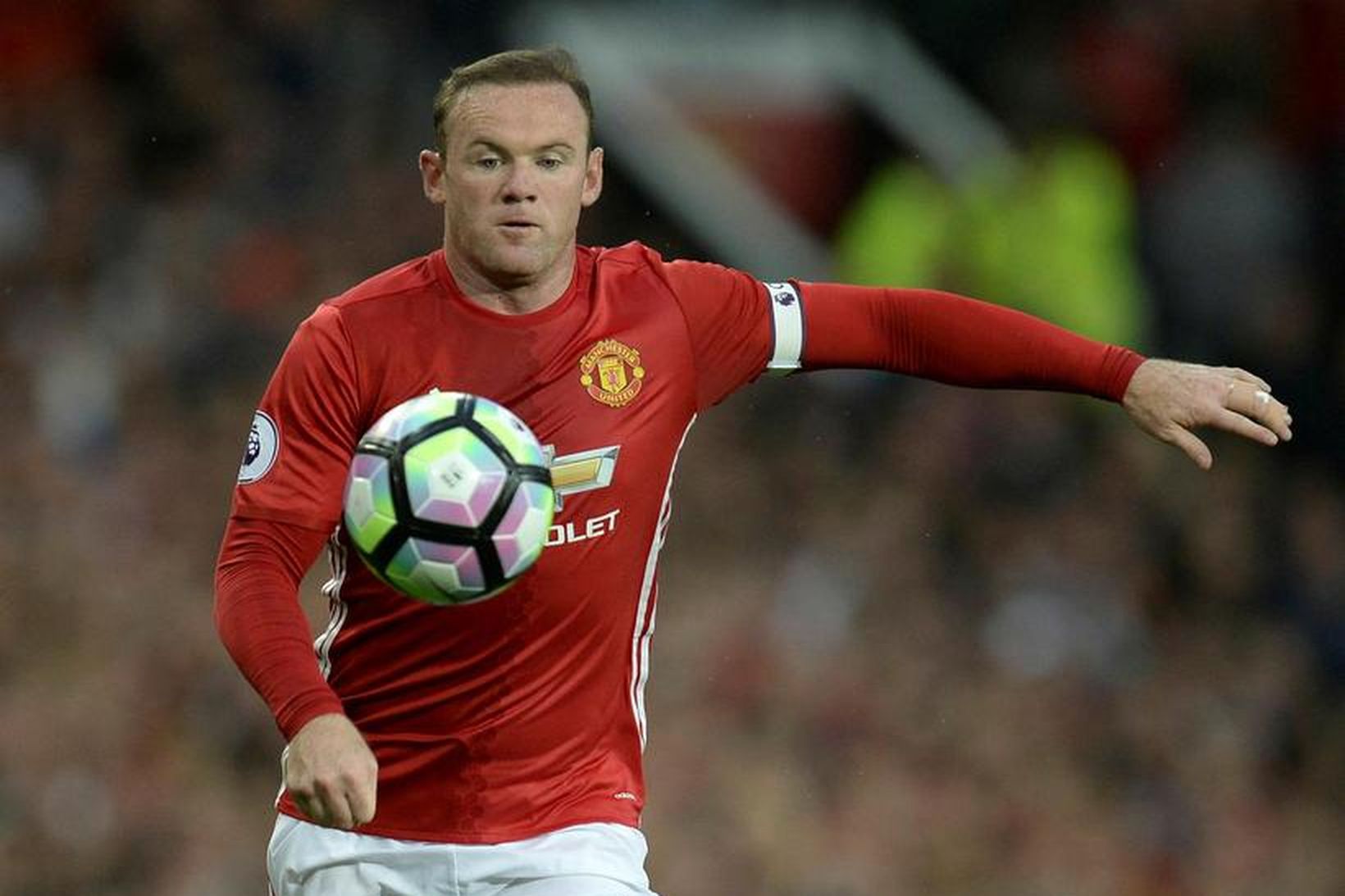 Wayne Rooney skoraði stórkostlegt mark í dag.