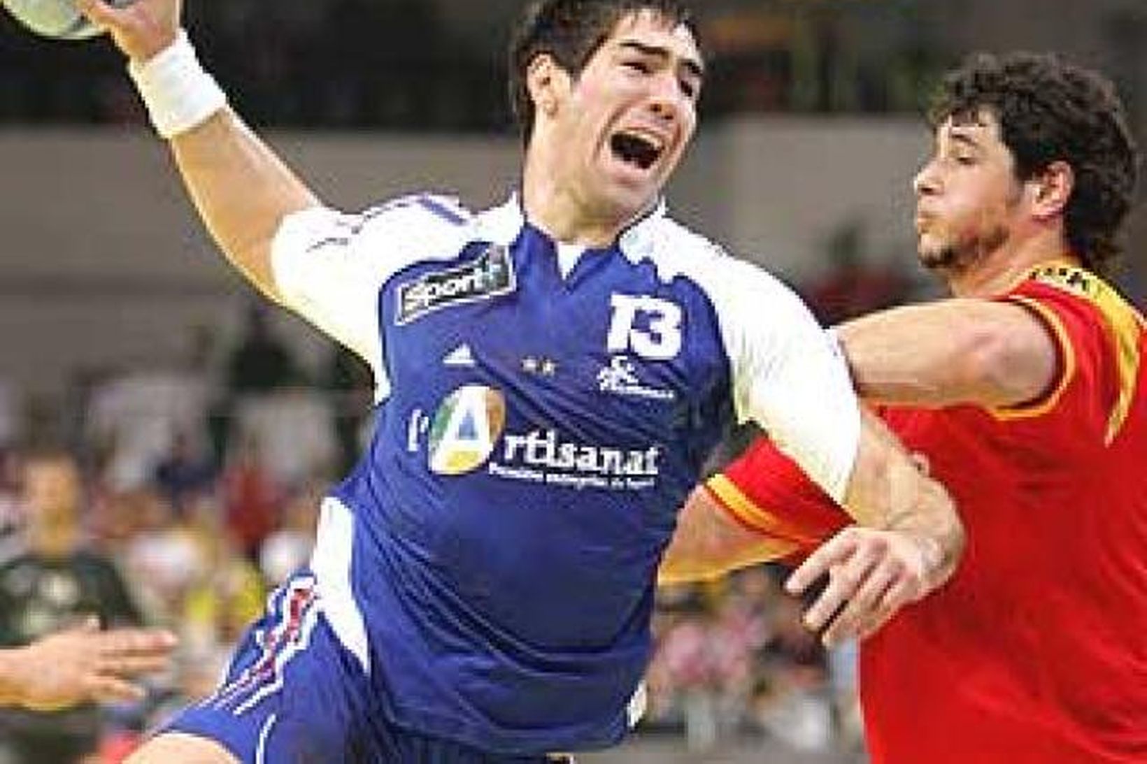 Nikola Karabatic stórskytta Frakka.