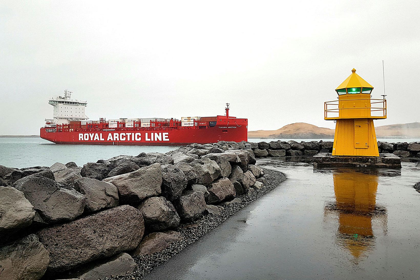 Tukuma Arctica kom í fyrsta skipti til Reykjavíkur í apríl …