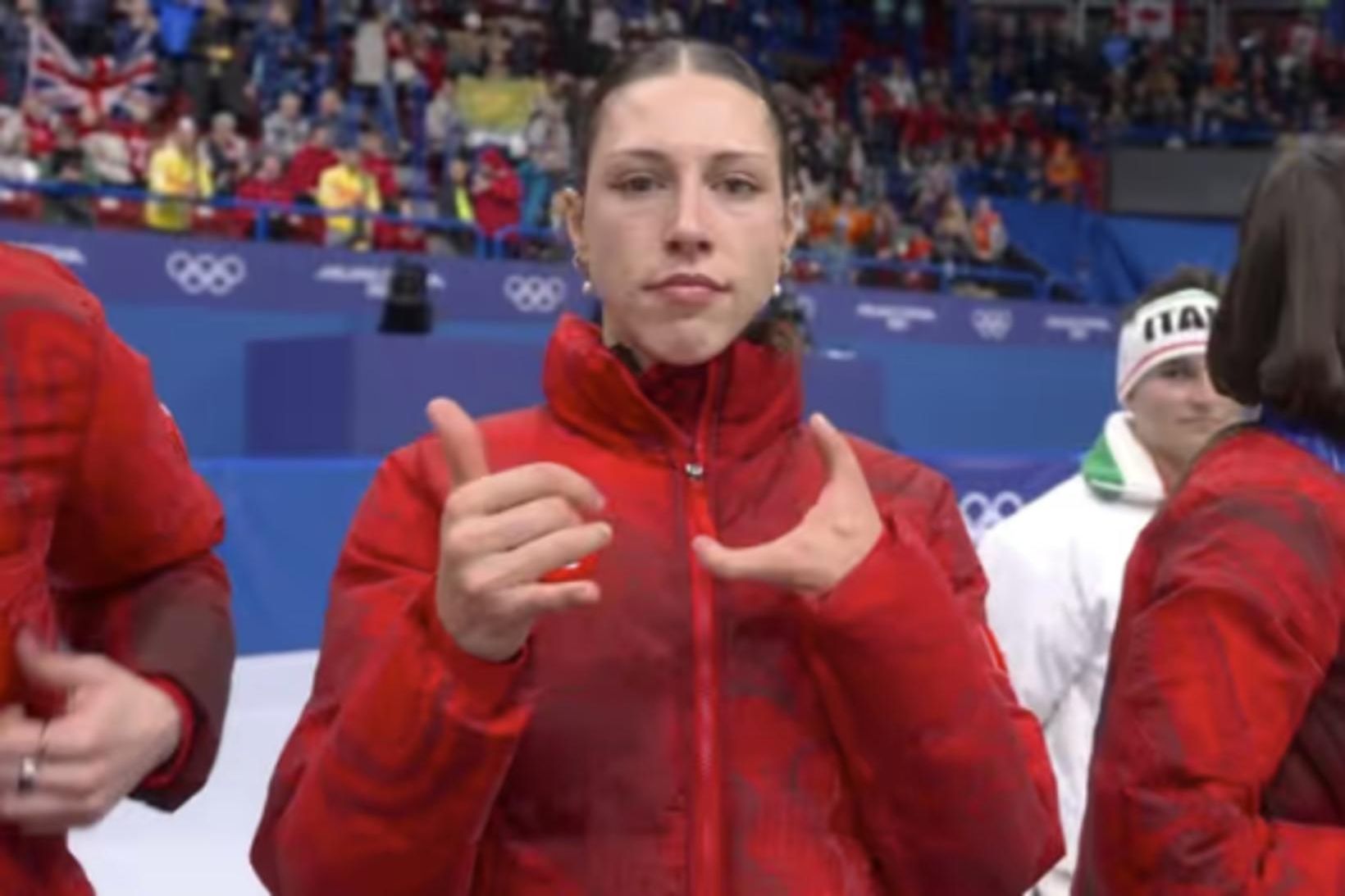 Vann silfur á ÓL með tvo putta á vinstri