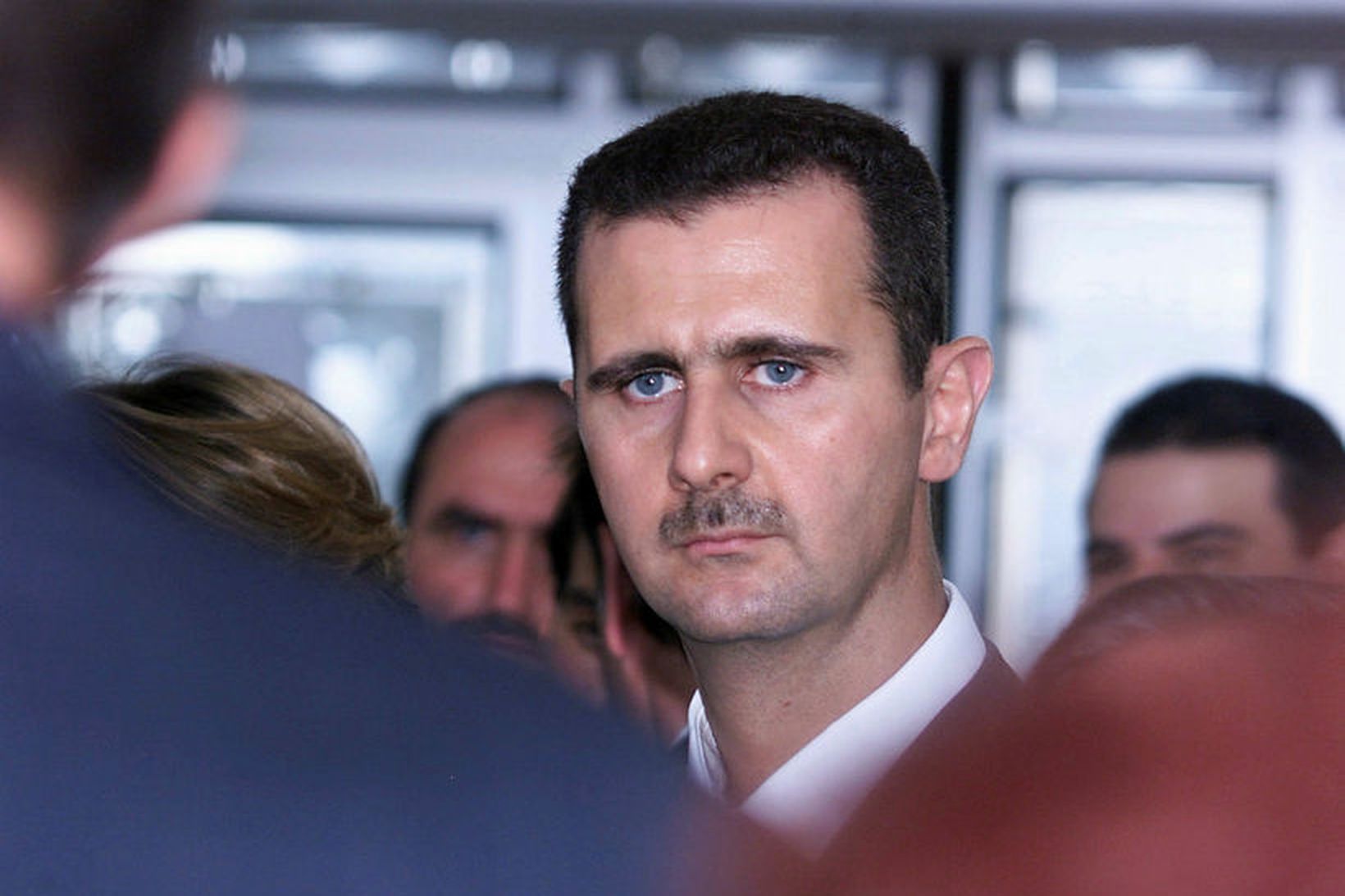 Bashar al-Assad forseti Sýrlands. Mynd úr safni.