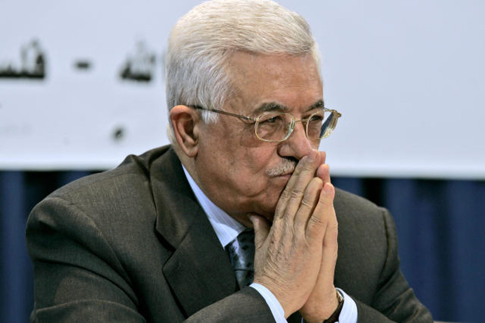 Mahmoud Abbas.