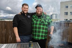 Halldór Erik Jan Sverrisson og Davíð Clausen stofnuðu fyrirtækið Gæði sem framleiðir nautatólg og soð …