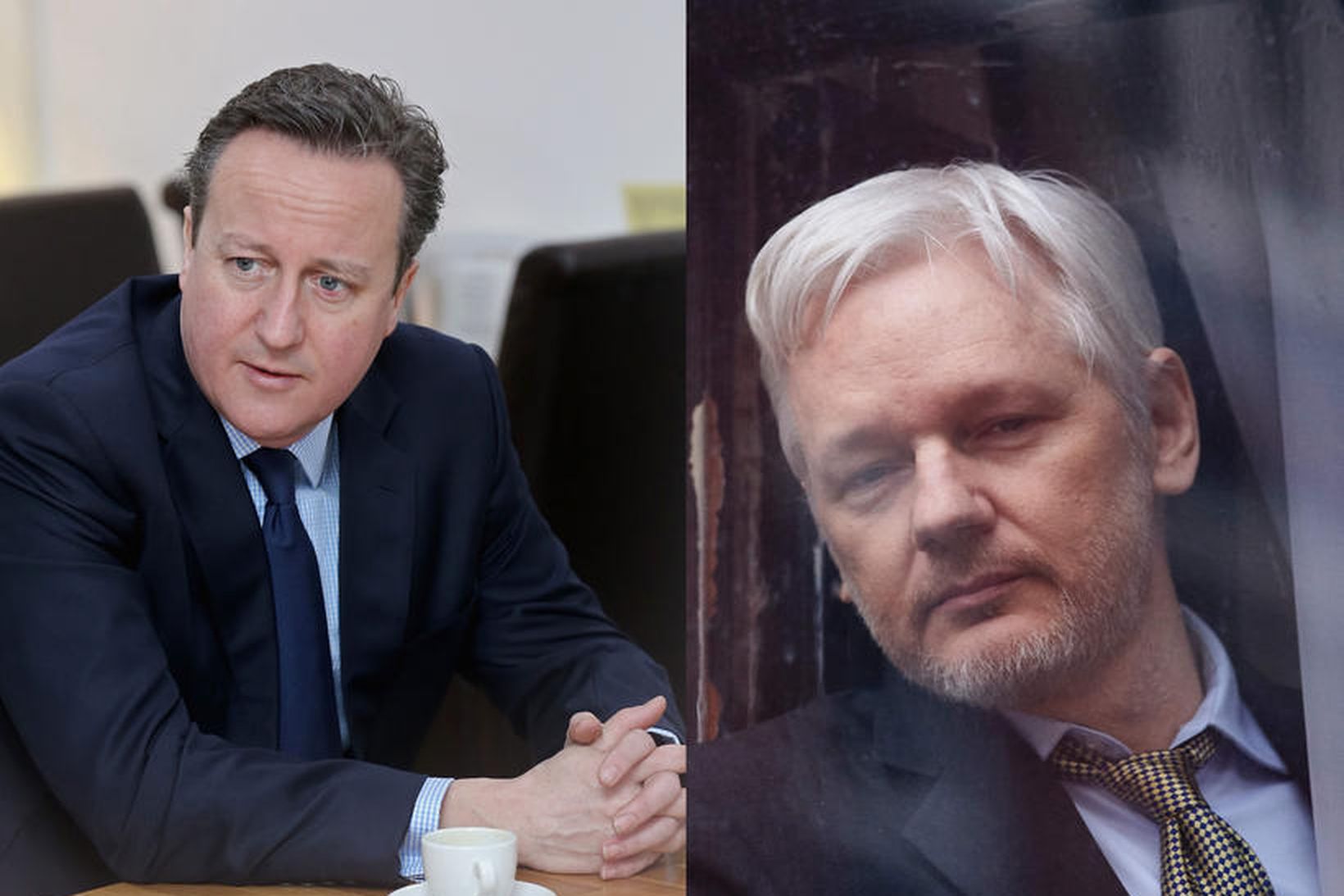 Cameron segir að Assange ætti að yfirgefa sendiráðið og taka …