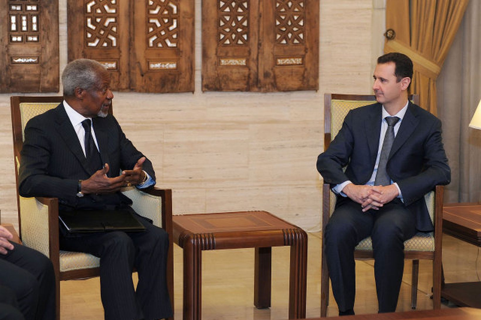 Annan og Assad.