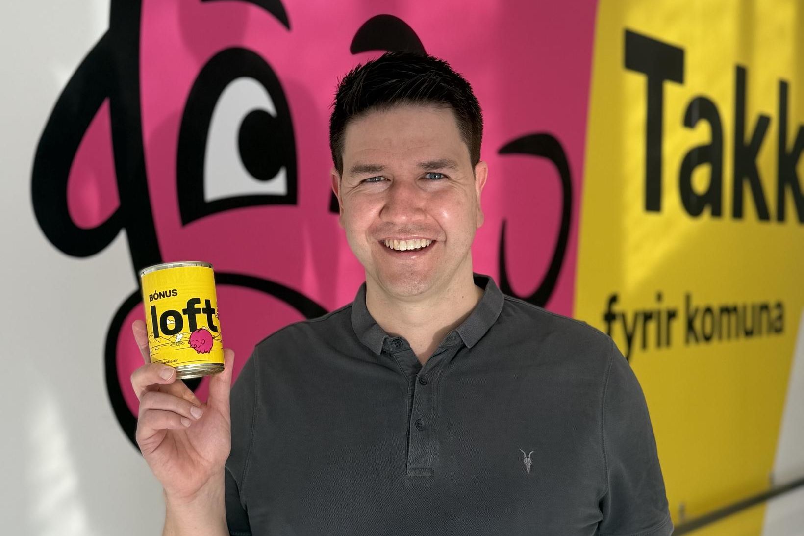 Bónus setur íslenskt loft í dós í sölu