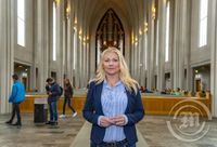 Sigríður Hjálmsrsdóttir Hallgrímskirkju