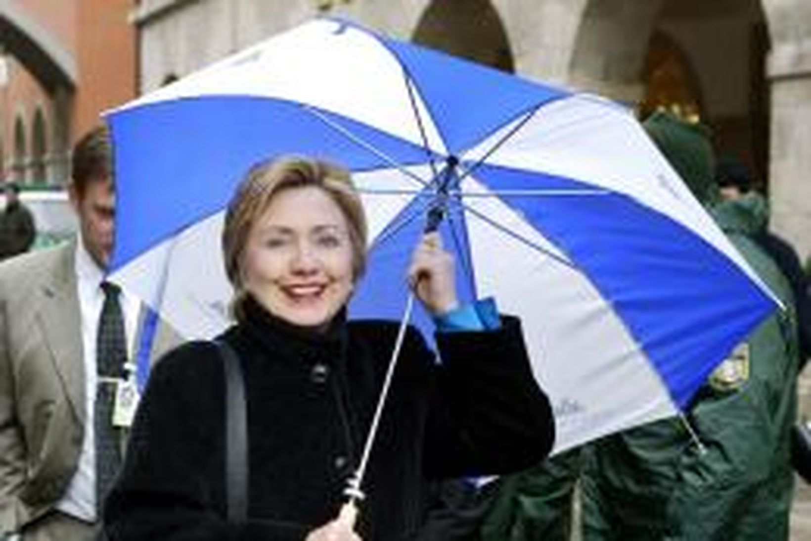 Hillary Rodham Clinton er nú stödd í Munchen í Þýskalandi.