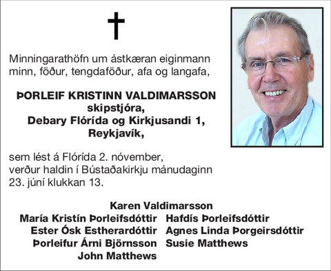 Þorleif Kristinn Valdimarsson
