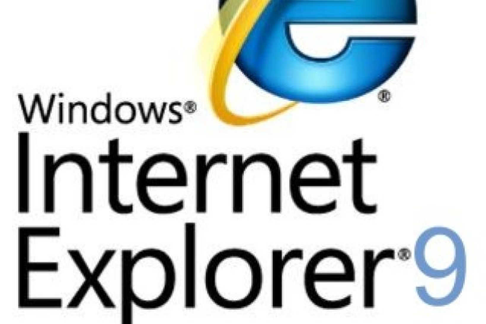 Beta útgáfan af Internet Explorer 9.