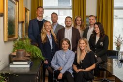 Efri röð: Tryggvi Jarl Sveinsson, Birgitta Maren Einarsdóttir, Jóhann Sveinn Friðleifsson, Atli Stefán Yngvason, Anna …