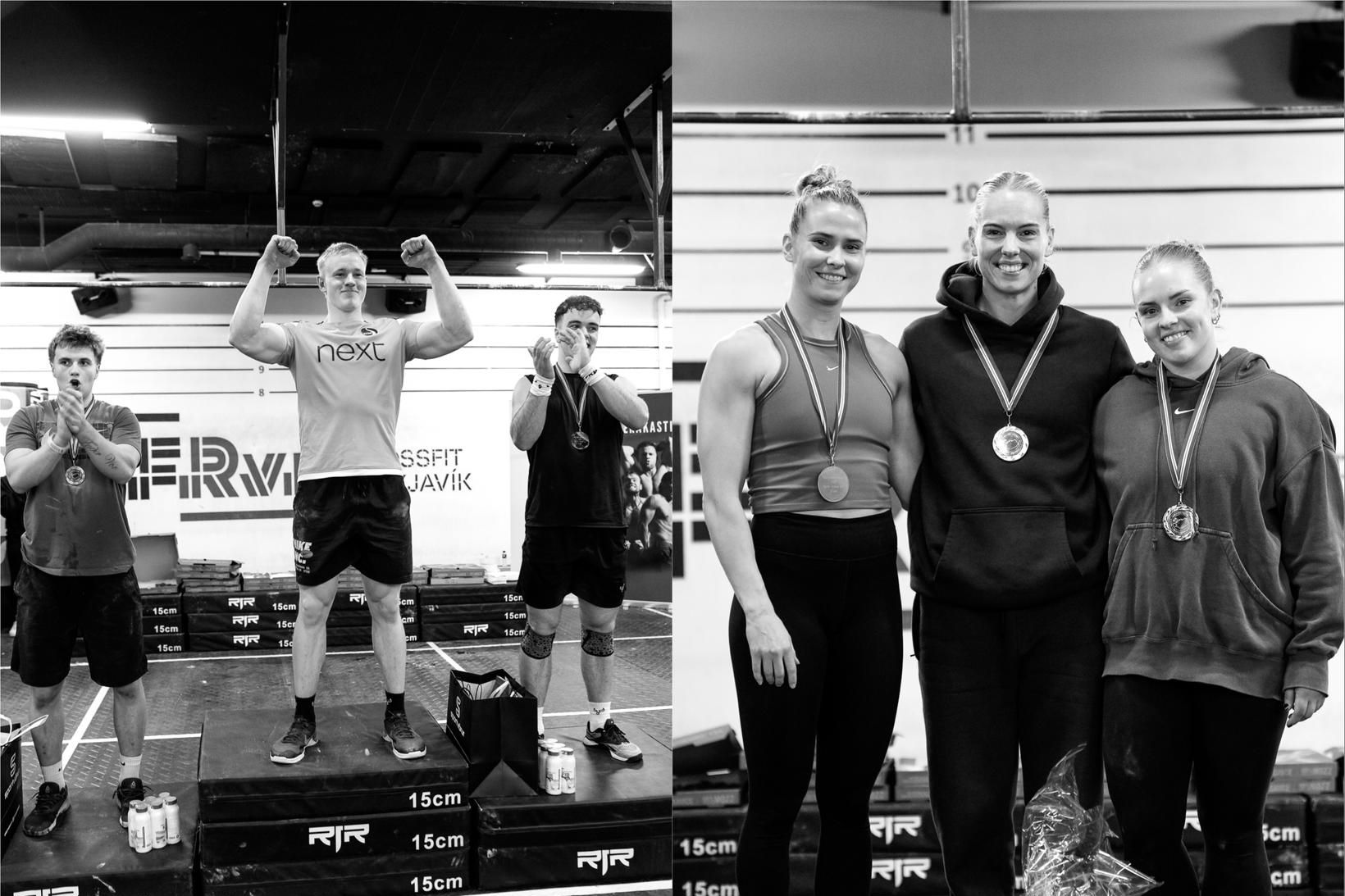 Bjarni Leifs og Guðbjörg Íslandsmeistarar í CrossFit
