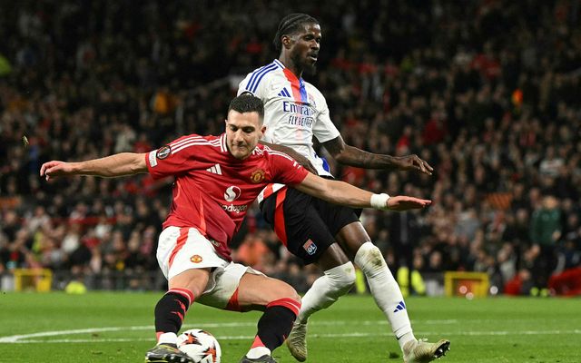 Diogo Dalot er einn fjórmenninganna sem gera sér vonir um að ná úrslitaleiknum gegn Tottenham.