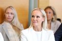 Sigríður Margrét Oddsdóttir, framkvæmdastjóri Samtaka atvinnulífsins, á kynningu skýrslunnar í morgun.