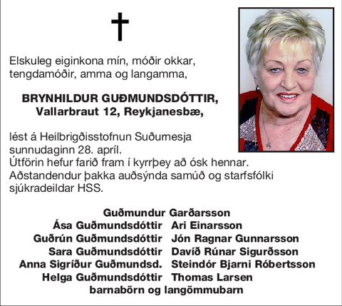 Brynhildur Guðmundsdóttir,