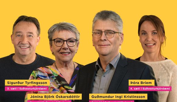 Guðmundur Ingi oddviti Flokks fólksins í Suðvestur